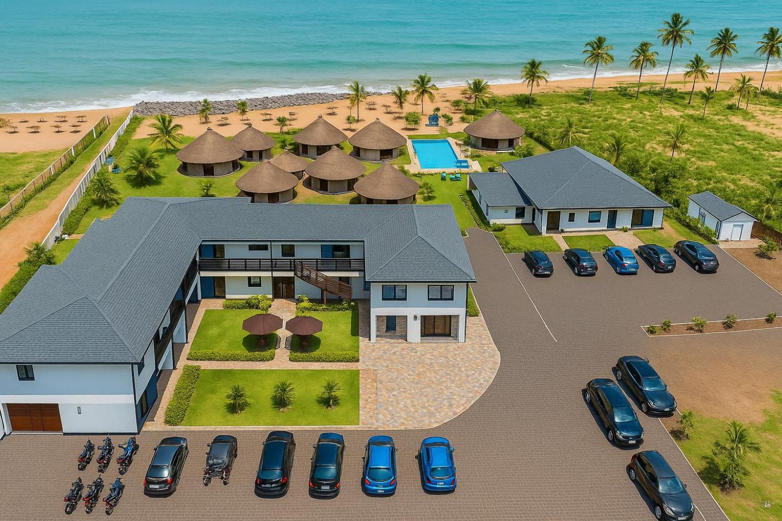 Lemon Beach Resort Elmina Экстерьер фото